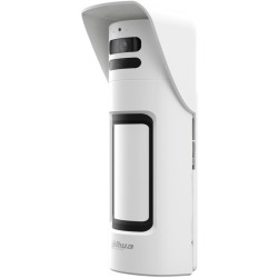 Funk-PIR/MW-Bewegungsmelder mit Kamera, 15m/90°, IR 15 m, Haustierimmun, Grad 2, IP66, weiß