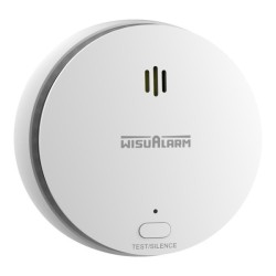 Drahtloser Rauchmelder vernetzbar, fixe 10 Jahres Batterie