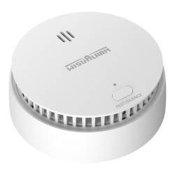 Drahtloser Rauchmelder vernetzbar, fixe 10 Jahres Batterie