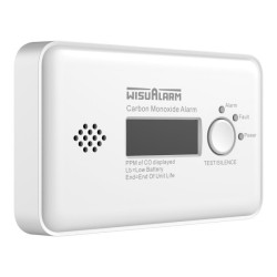 Kohlenmonoxidmelder m. Display, 10 Jahres Batterie