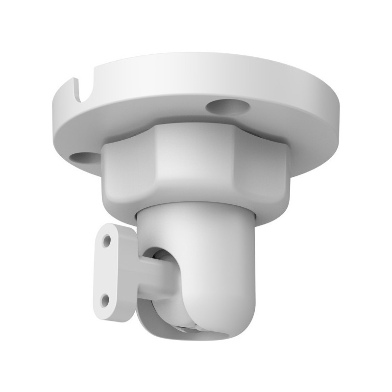 Halterung für Bewegungsmelder mit Kamera, Metall, Kunststoff, weiß