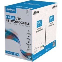 CAT5e U/UTP-Kabel, 305 m, weiß