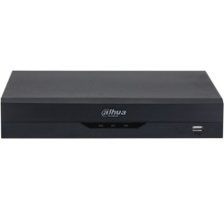 Dahua HD-CVI-snemalnik, 4 kanali, 6 kanalov IP, 1 x SATA à 16 TB, 1U, črn