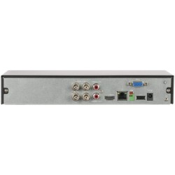 Dahua HD-CVI-snemalnik, 4 kanali, 6 kanalov IP, 1 x SATA à 16 TB, 1U, črn