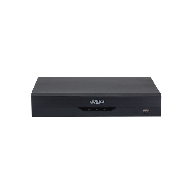 Dahua HD-CVI-snemalnik, 8 kanalov, 12 kanalov IP, 1x SATA à 16 TB, 1U, črn