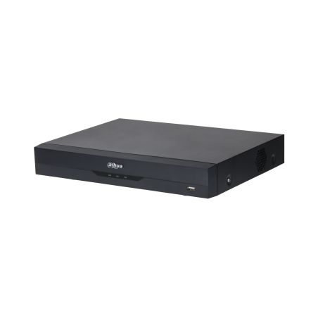Dahua HD-CVI-Rekorder, 4 Kanäle, 1x SATA 1 à 16 TB, 1U, schwarz