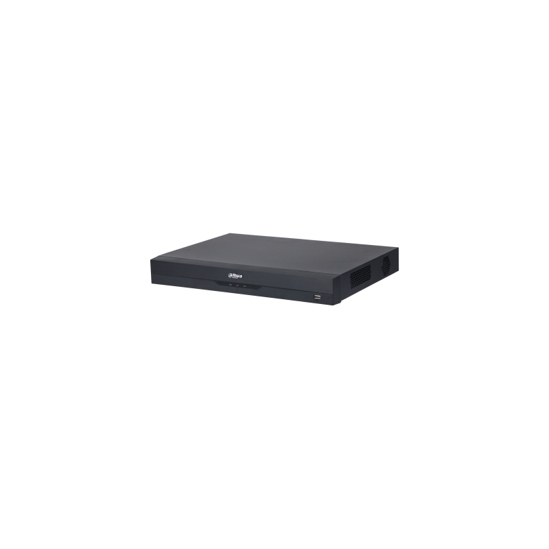 Dahua HD-CVI-snemalnik, 32 kanalov IP, 2x SATA 2 à 16 TB, 1U, črn