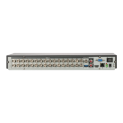 Dahua HD-CVI-snemalnik, 32 kanalov IP, 2x SATA 2 à 16 TB, 1U, črn