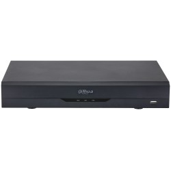 HD-CVI-Rekorder, 8 Kanäle, 12 Kanäle IP, 1x SATA à 16 TB, 1U, schwarz