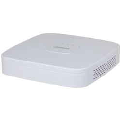 HD-CVI-snemalnik , 4 kanali, 6 kanalov IP, 1x SATA à 16 TB, 1U, bela