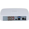 HD-CVI-snemalnik , 4 kanali, 6 kanalov IP, 1x SATA à 16 TB, 1U, bela