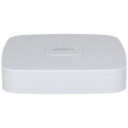 HD-CVI-Rekorder, 4 Kanäle, 6 Kanäle IP, 1x SATA à 16 TB, 1U, weiß