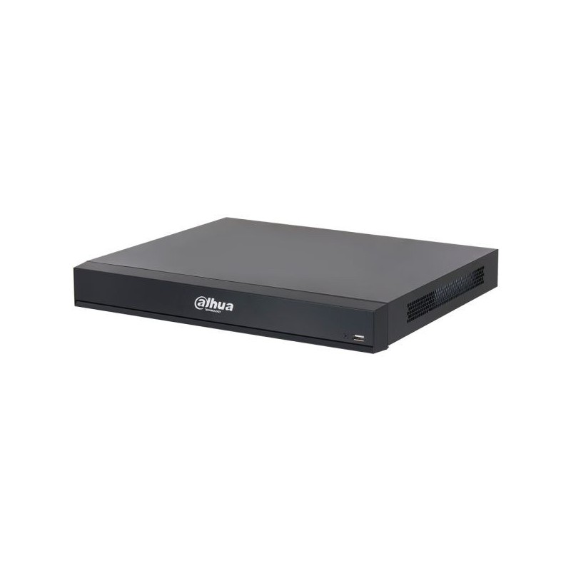 IP-snemalnik, 8 kanalov IP, 8 kanalov PoE, 2x SATA à 20 TB, črn