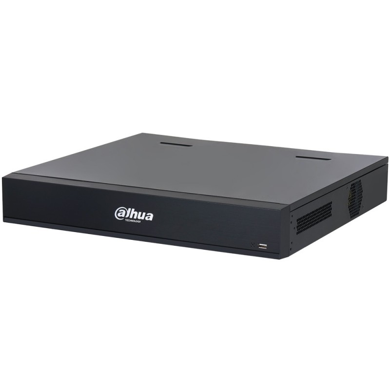 IP-snemalnik, 32 kanalov IP, 4 SATA à 20TB, 1.5U, črn