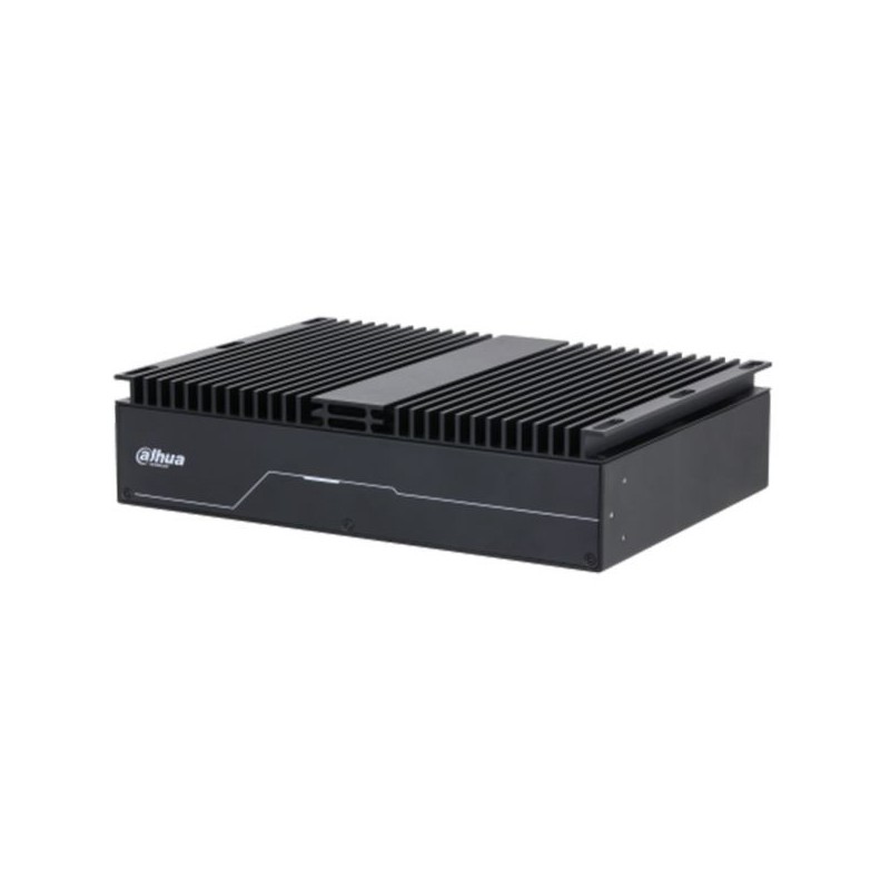IP-snemalnik, 8 kanalov IP, 1x SATA à 20 TB, črn