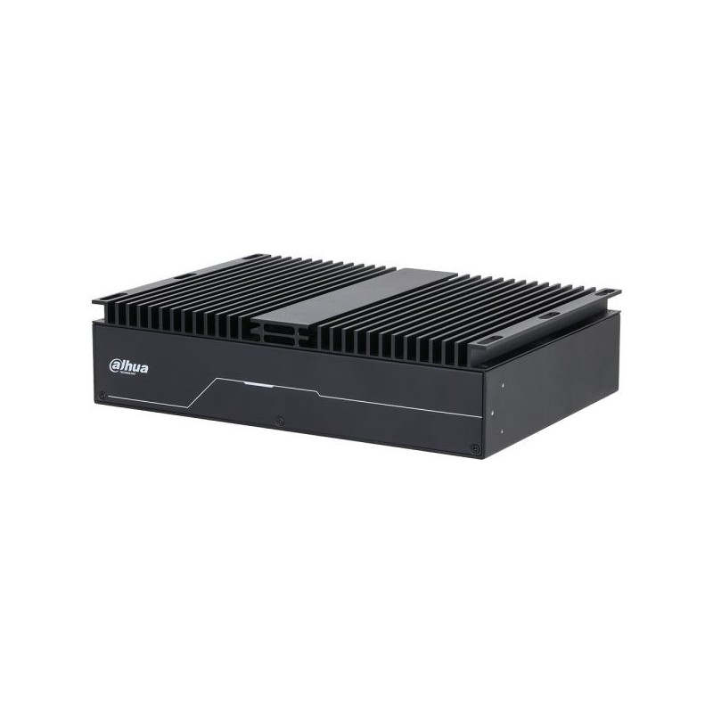 IP-PoE-Rekorder, 4 Kanäle IP, 4 Kanäle PoE, 1x SATA à 20 TB, 4G-Modul, schwarz
