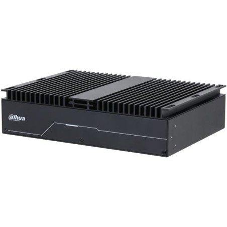 IP-PoE-Rekorder, 4 Kanäle IP, 4 Kanäle PoE, 1x SATA à 20 TB, 4G-Modul, schwarz