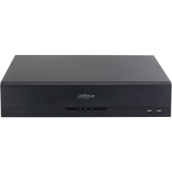 IP-PoE-snemalnik, 16 kanalov IP, 16 kanalov PoE, 8x SATA à 20 TB, 2U, črn