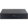 IP-PoE-snemalnik, 16 kanalov IP, 16 kanalov PoE, 8x SATA à 20 TB, 2U, črn