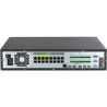 IP-PoE-Rekorder, 16 Kanäle IP, 16 Kanäle PoE, 8x SATA à 20 TB, 2U, schwarz