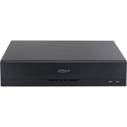 IP-snemalnik, 16 kanalov IP, 8x SATA à 20 TB, 2U, črn