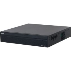 IP-snemalnik, 32 kanalov IP, 8x SATA à 20 TB, 2U, črn