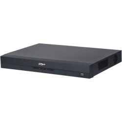 IP-snemalnik, 16 kanalov IP, 2x SATA à 20 TB, 1U, črn