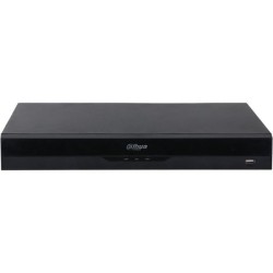 IP-PoE-snemalnik, 32 kanalov IP, 16 kanalov PoE, 2x SATA à 20 TB, 1U, črn