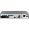 IP-PoE-Rekorder, 16 Kanäle IP, 16 Kanäle PoE, 4x SATA à 20 TB, 1.5U, schwarz