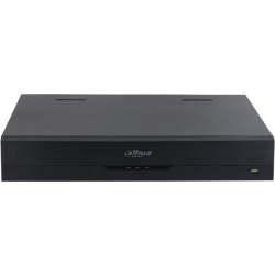 IP-PoE-snemalnik, 32 kanalov IP, 16 kanalov PoE, 4x SATA à 20 TB, 1.5U, črn