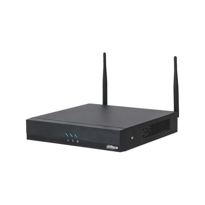Dahua IP-WLAN-Rekorder, 4 Kanäle, 1x SATA à 20 TB, 1U, schwarz