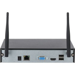 Dahua IP-WLAN-snemalnik, 4 kanali, 1x SATA à 20 TB, 1U, črn