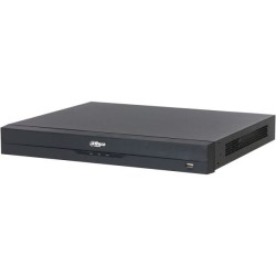 IP-snemalnik, 8 kanalov IP, 8 kanalov PoE, 2 SATA à 20TB, črn