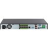 IP-snemalnik, 8 kanalov IP, 8 kanalov PoE, 2 SATA à 20TB, črn
