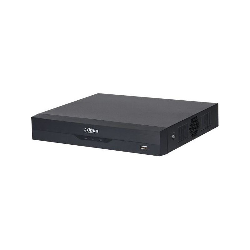 Dahua IP-snemalnik, 16 kanalov IP, 1x SATA à 16 TB, 1U, črn