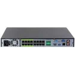 Dahua IP-snemalnik, 16 kanalov IP, 16 kanalov PoE, 2x SATA à 20TB