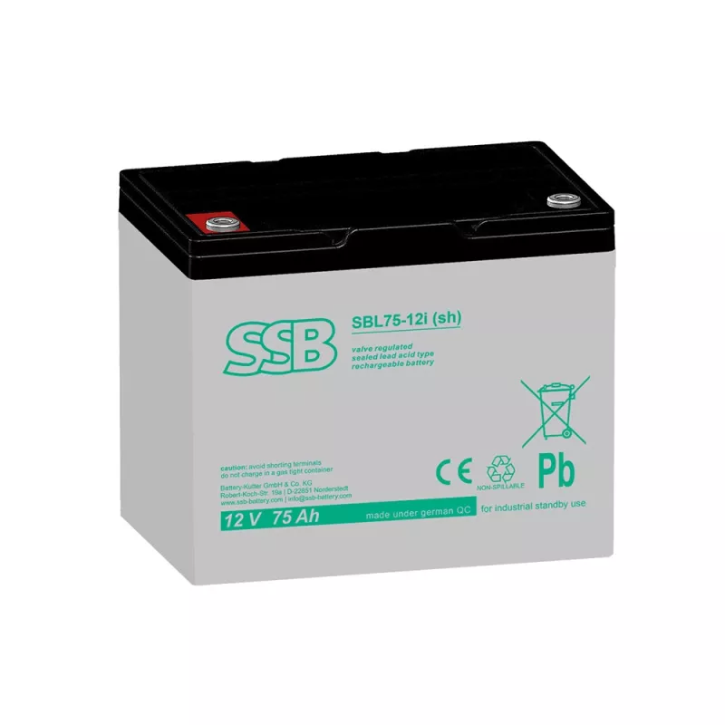 SSB baterija SBL75-12i(sh)