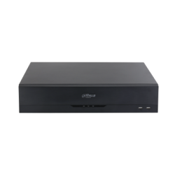 Dahua IP-PoE-snemalnik, 16 kanalov, 16 kanalov IP, PoE, 8x SATA à 16 TB, 2U, črn