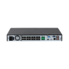 Dahua IP-PoE-snemalnik, 16 kanalov IP, 16 kanalov PoE, 2x SATA à 16 TB, 1U, črn
