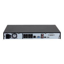 Dahua WizSense IP-snemalnik, 8 kanalov, 8x PoE, H.265+, 2 SATA à 16TB