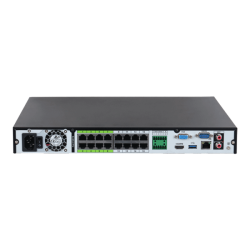 Dahua WizSense IP-snemalnik, 16 kanalov, 16PoE, max. 32MP, H.265+, 2 SATA à 16TB