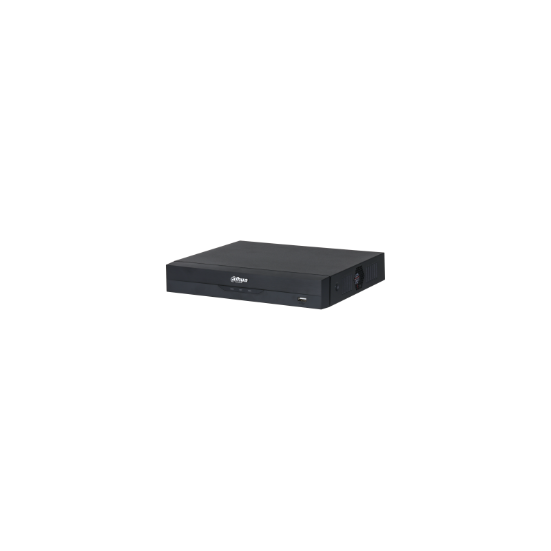 Dahua IP-PoE-snemalnik, 4 kanali, 4x PoE, max. 12MP, WizSense, H.265+, 1 SATA à 10TB