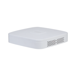 Dahua IP-PoE-snemalnik, 4 kanali, 4x PoE, max. 12MP, WizSense, H.265+, 1 SATA à 10TB