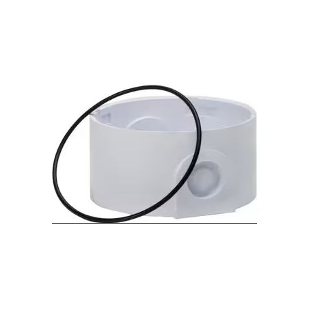 Unterteil mit seitlicher Kabeleinführung, weiß