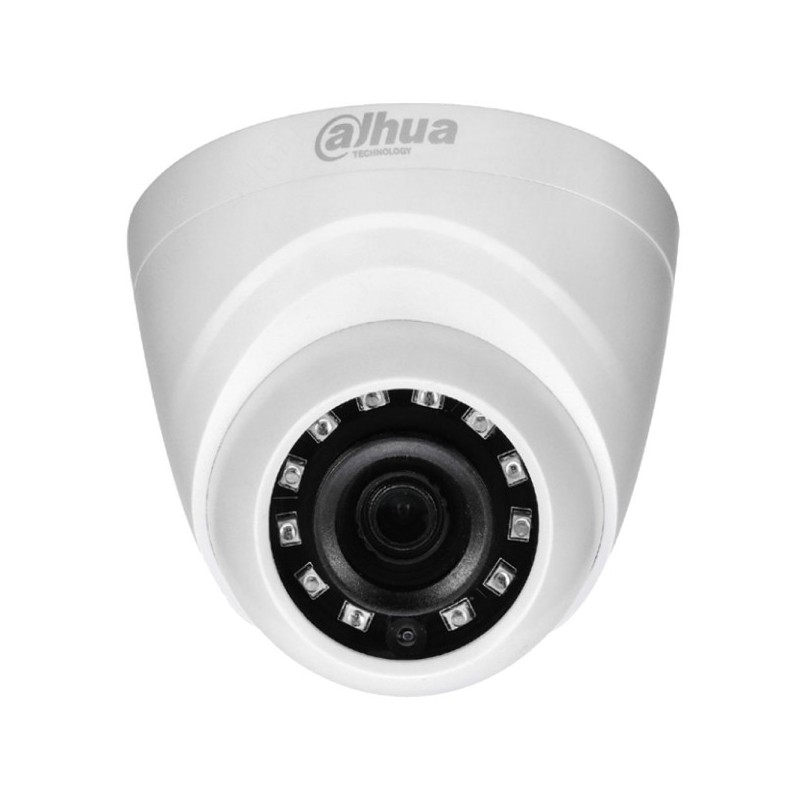 Dahua HD-CVI-Eyeball-Kamera, 8 MP, 2,8 mm, IR 20 m, IP50, weiß