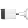 Entry IP-Bullet kamera, 6 MP, 2,8 mm, IR 30 m, IP67, bela, brez logotipa