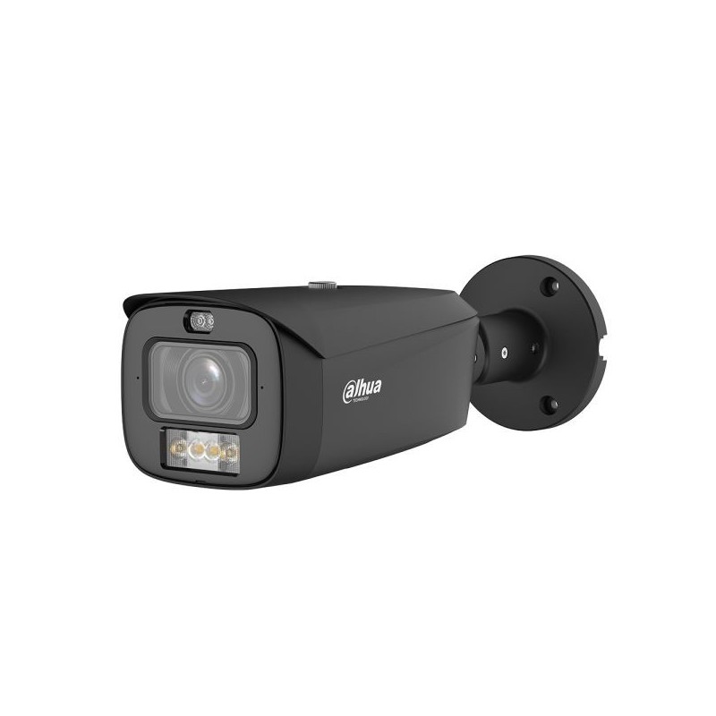 IP-Bullet-Kamera, 8 MP, TiOC Pro, 2,7 - 12 mm, IR 60 m, IP67, schwarz