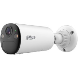 4G IP-Bullet-Kamera, 4 MP, 2,1 mm, IR 15 m, mit Solarpanel, inkl. Akku 6,5 Ah, IP66, weiß