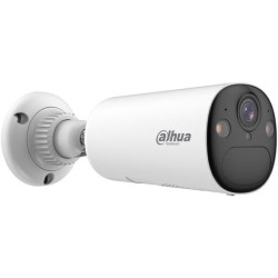 IP-WLAN-Bullet-Kamera, 4 MP, 2,1 mm, IR 15 m, mit Solarpanel, inkl. Akku 6,5 Ah, IP66, weiß