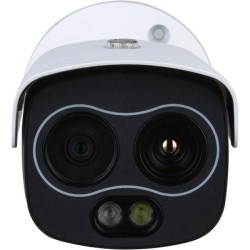 Dahua IP-Thermal-Bullet-Kamera, 4 MP, 3,5/4mm, IR 30m, IP67, weiß